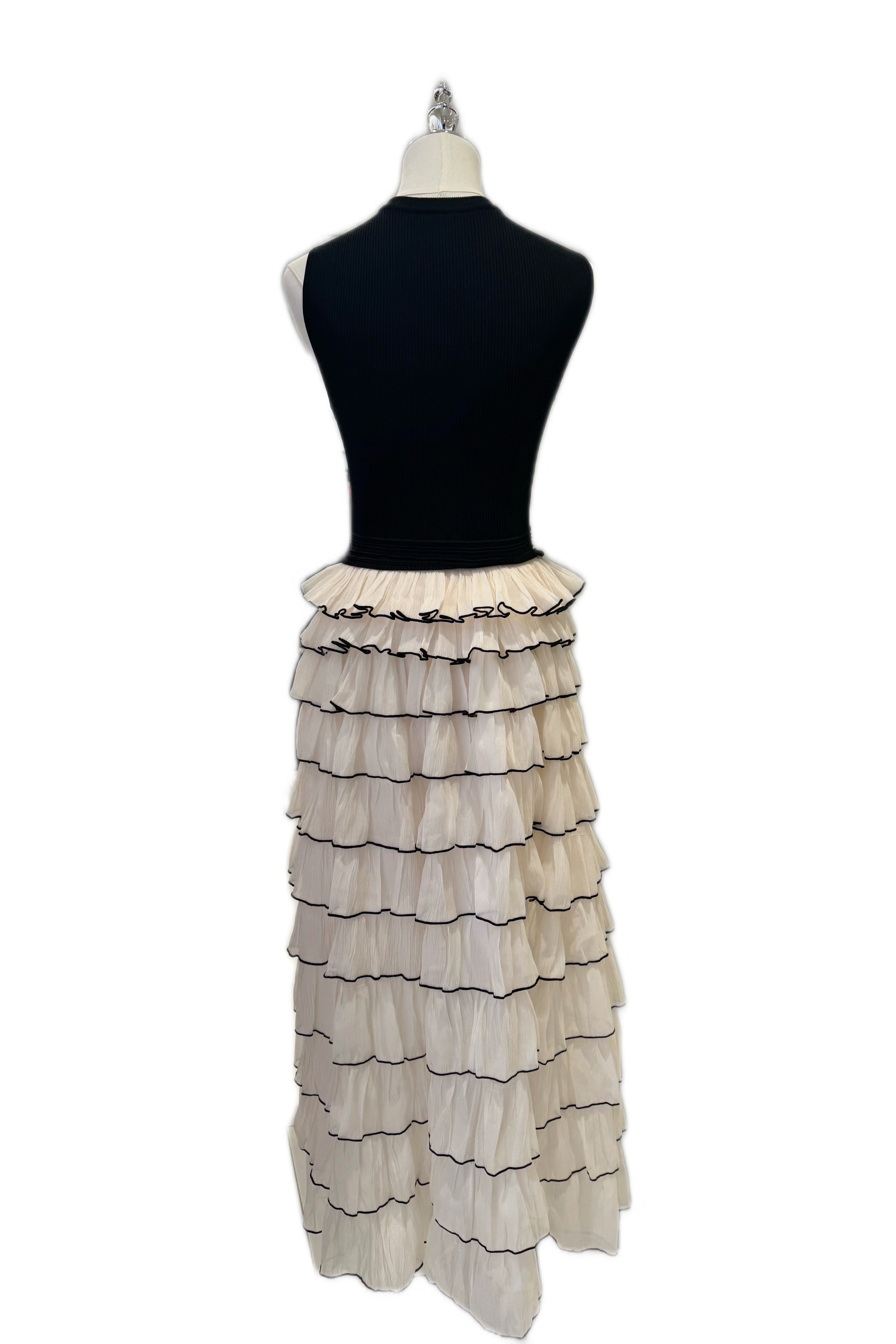 Q25 Knit Layered Dress