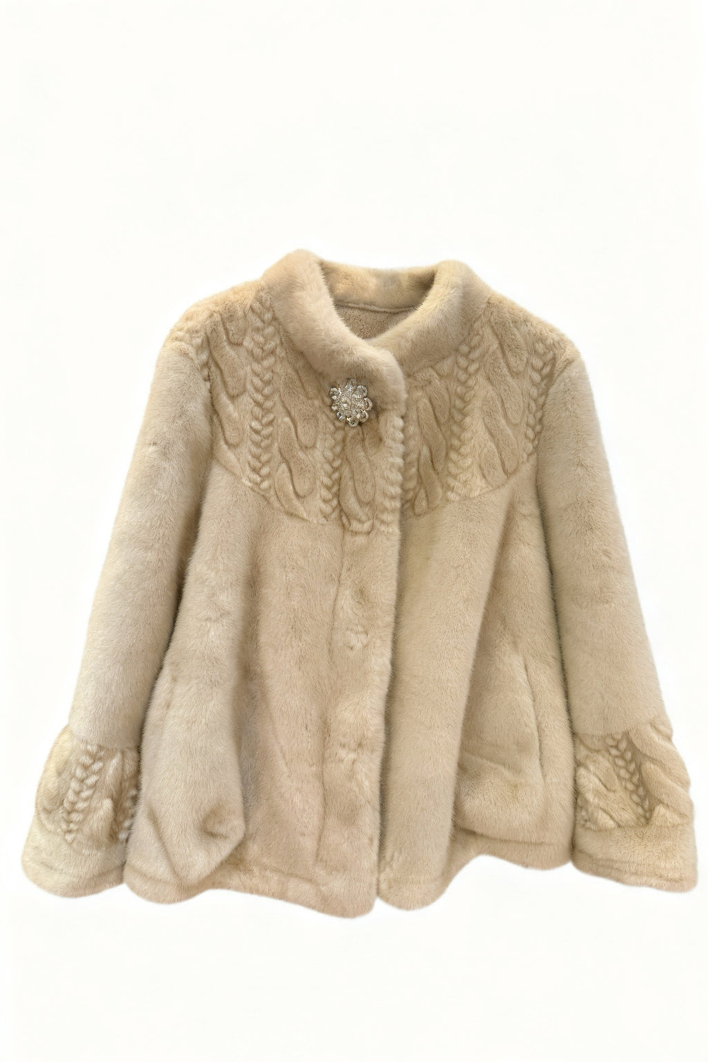 Q25 Short Vegan Fur Jacket