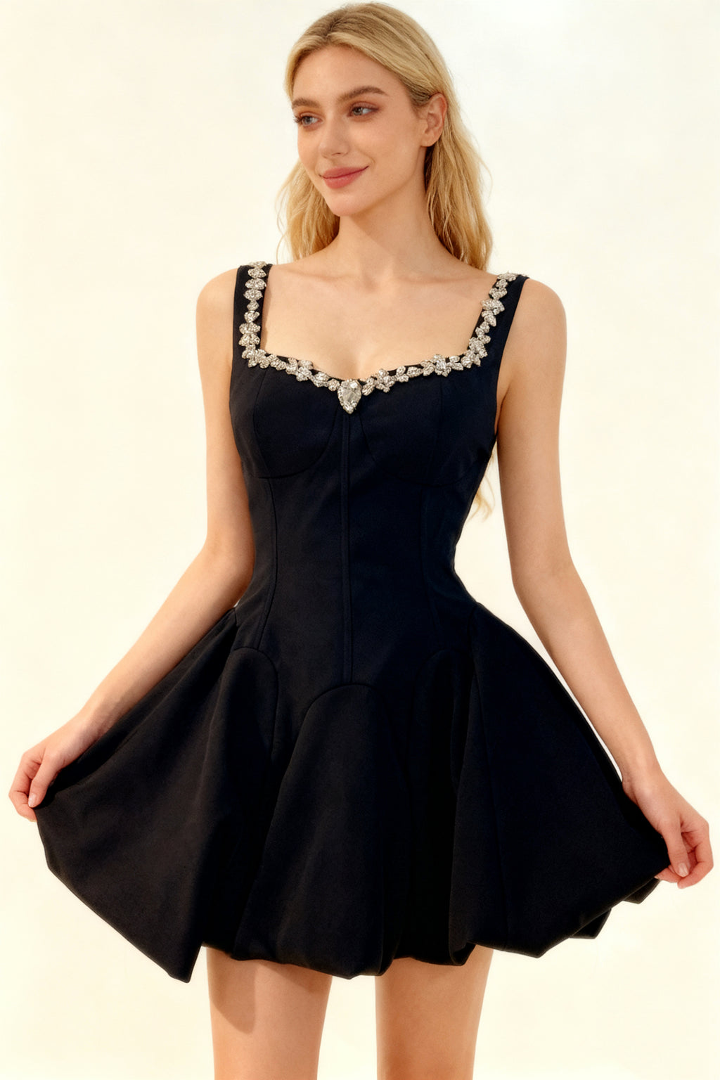 Q25 Embellished Mini Dress