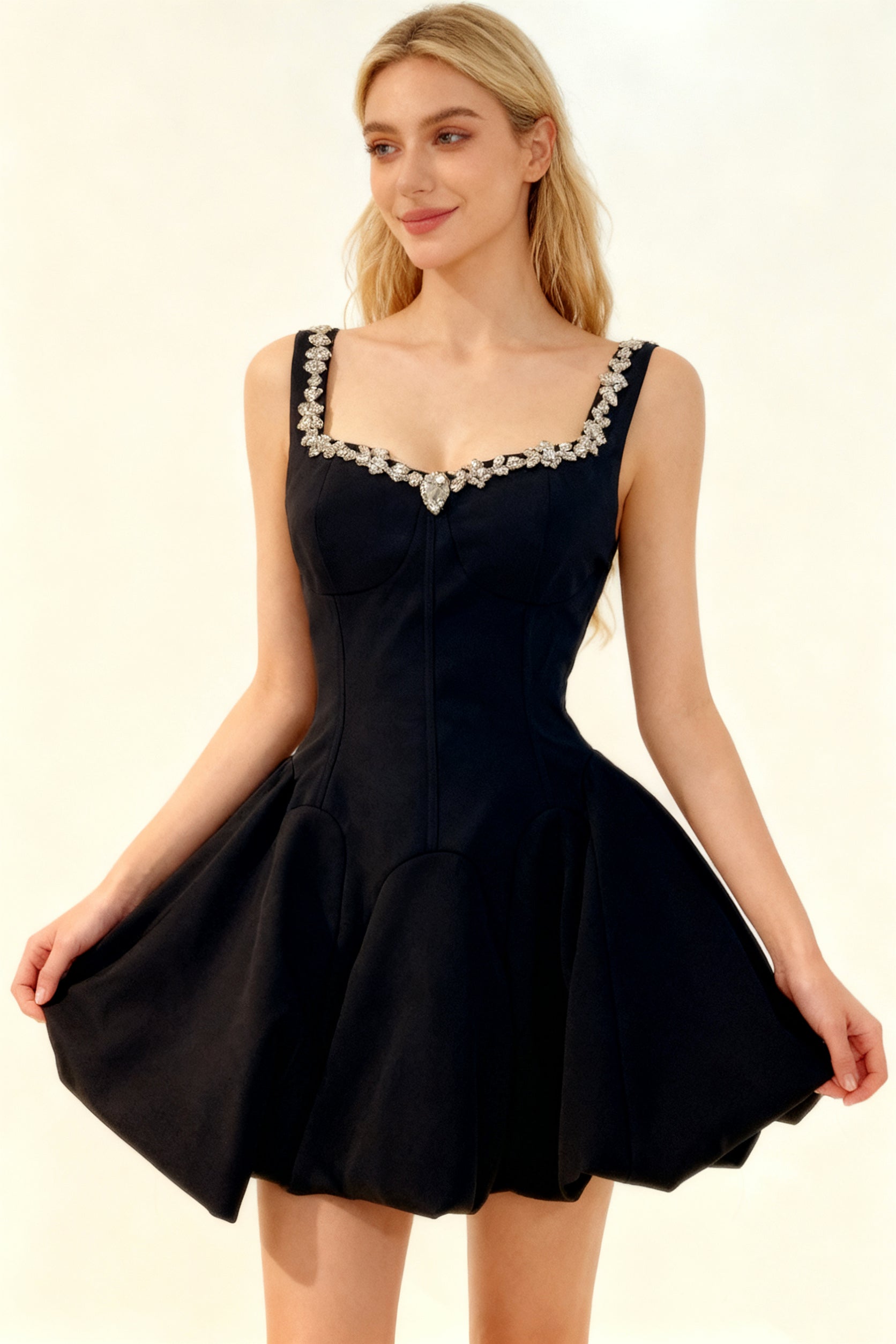 Q25 Embellished Mini Dress