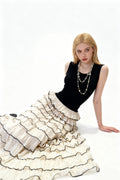 Q25 Knit Layered Dress