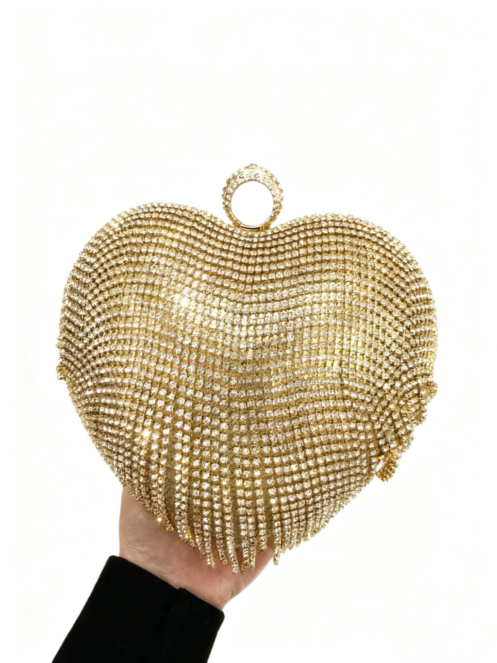Heart-Shaped Evening Clutch