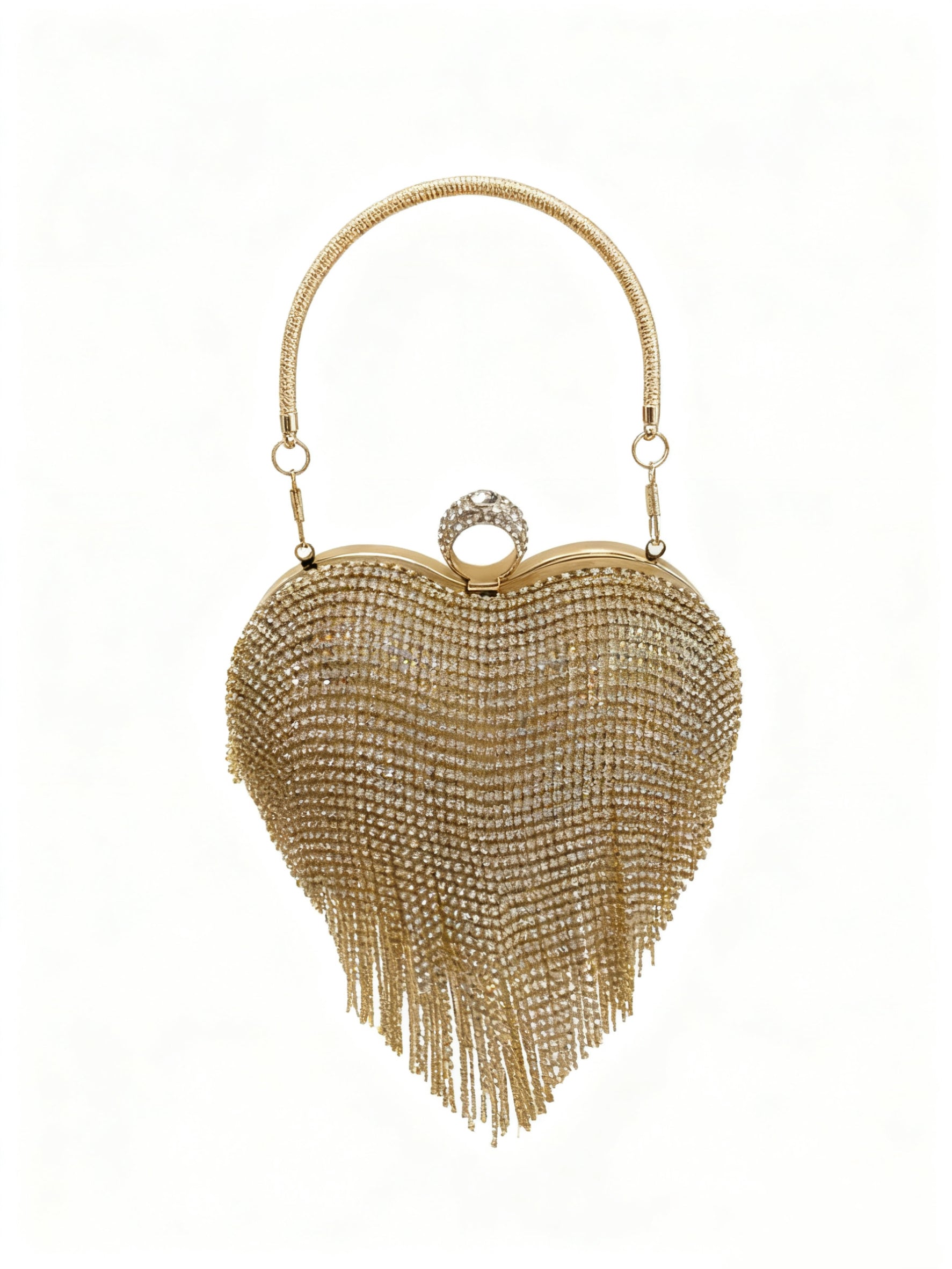 Heart-Shaped Evening Clutch