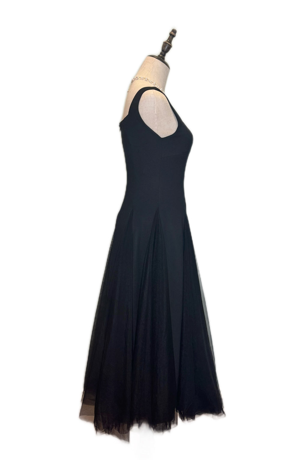 Q25 Fit & Flare Mesh Dress