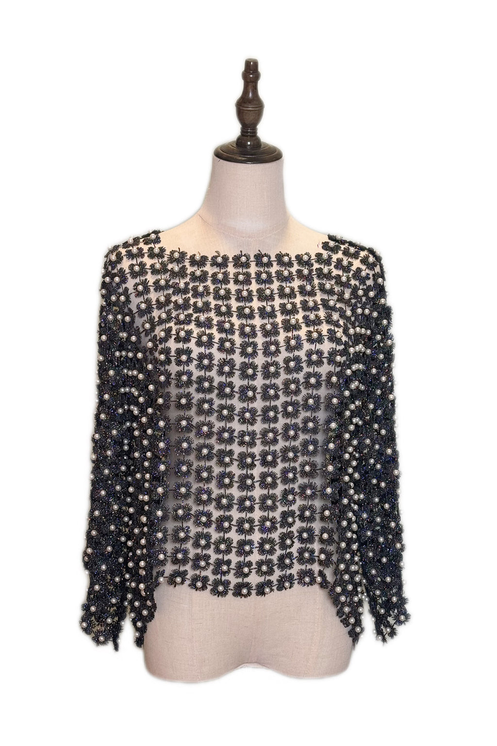 Q25 Pearl Cardigan Top