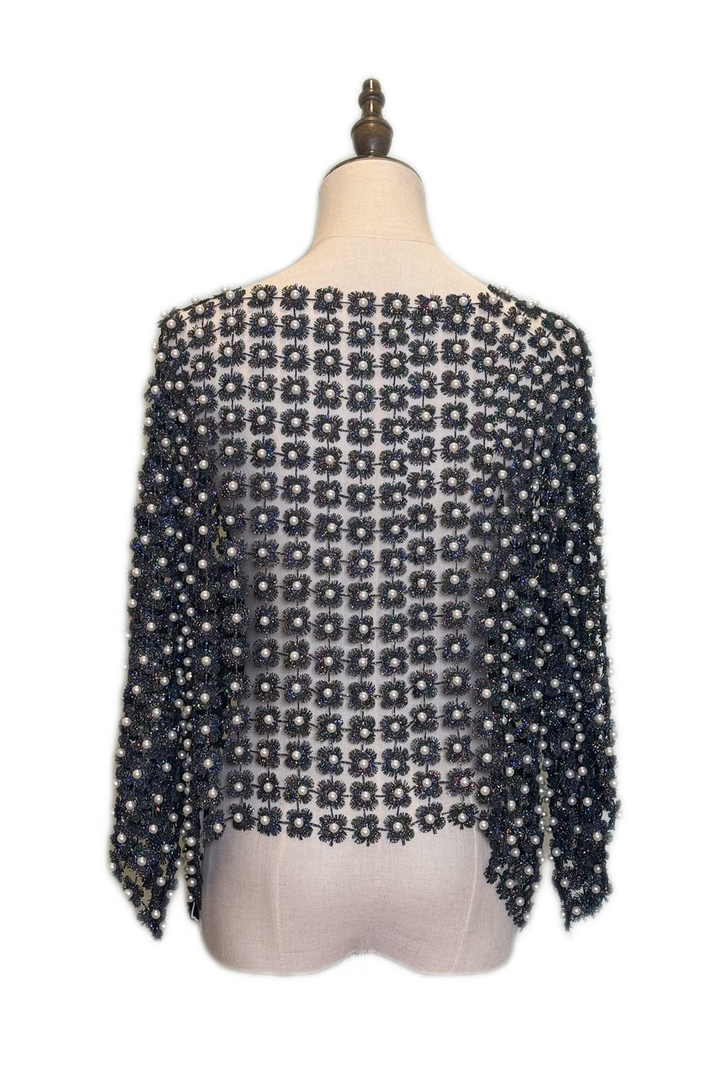 Q25 Pearl Cardigan Top