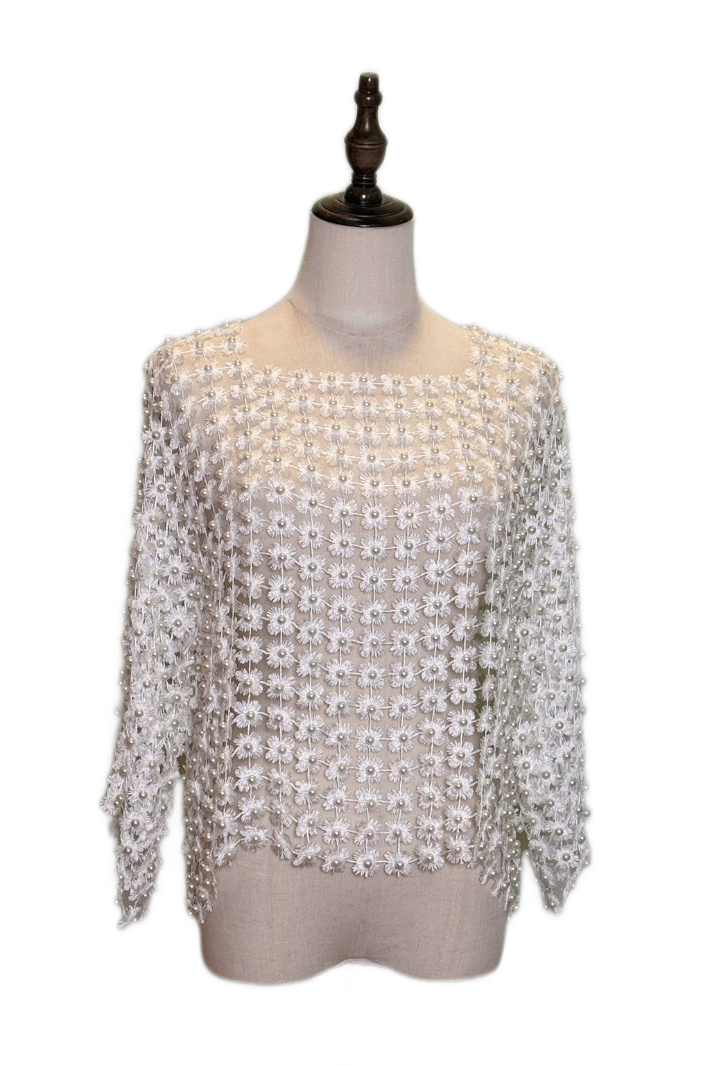 Q25 Pearl Cardigan Top
