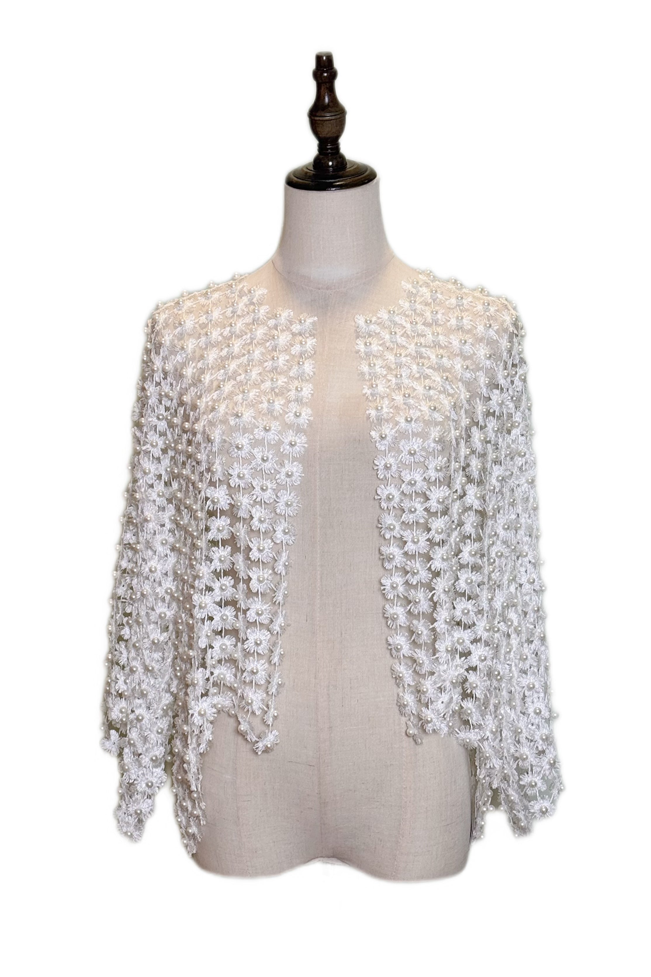 Q25 Pearl Cardigan Top