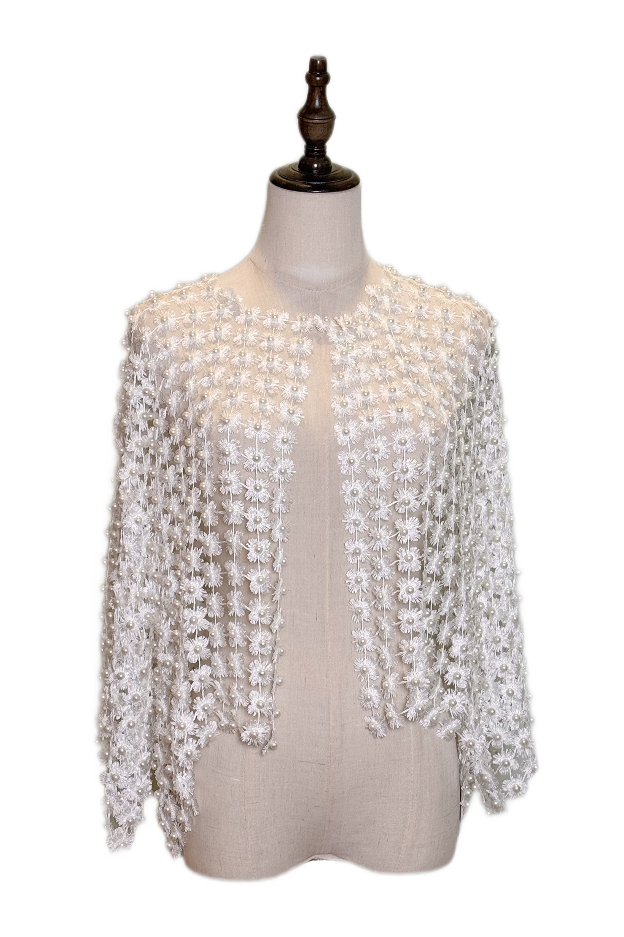 Q25 Pearl Cardigan Top
