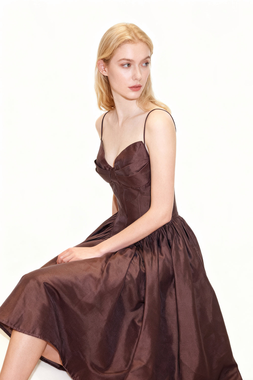 Q25 Corset Midi Dress