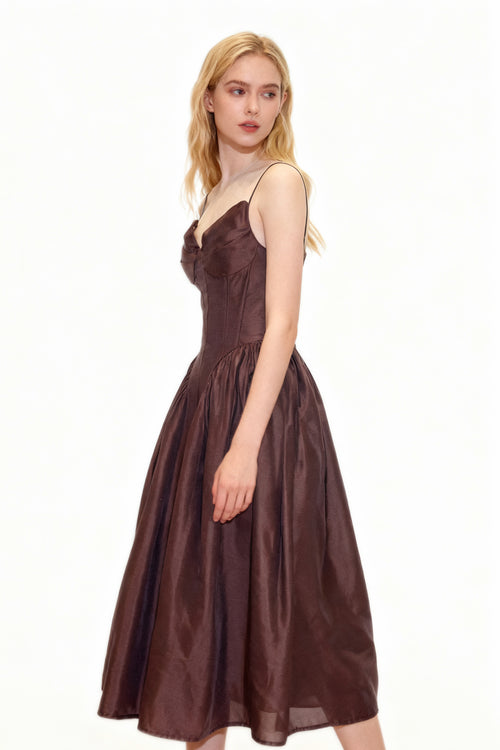 Q25 Corset Midi Dress