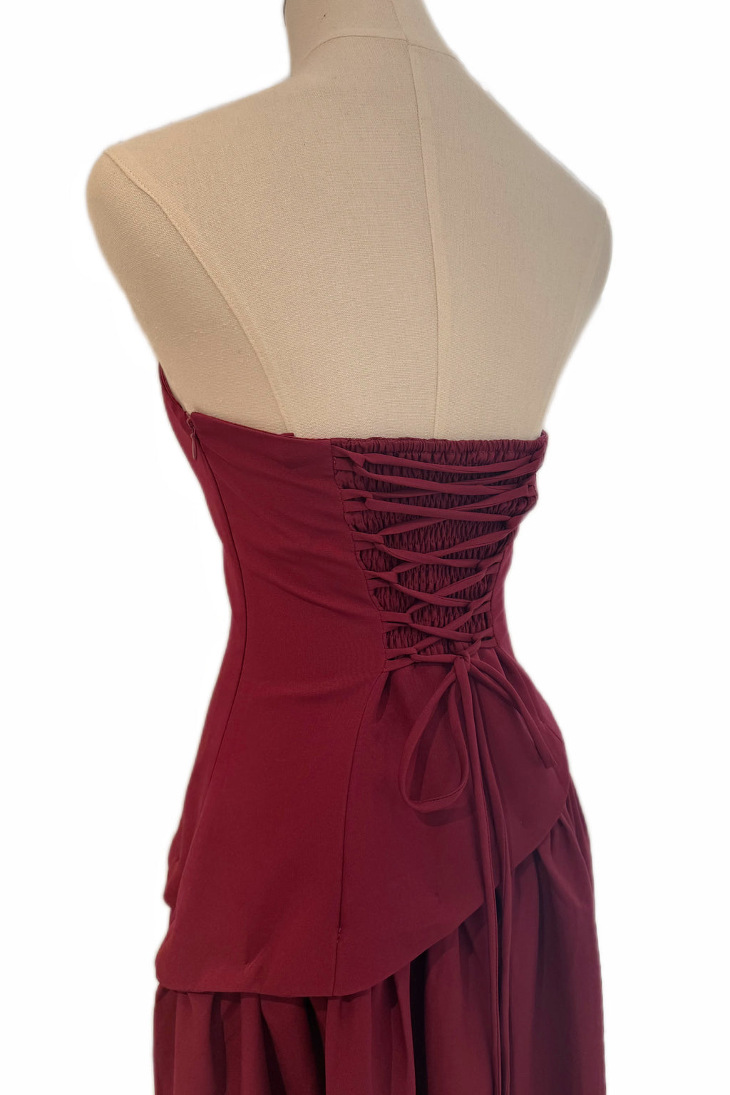 Q25 Draped Maxi Dress with Slit