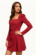 Q25 Long-Sleeve Princess Mini Dress