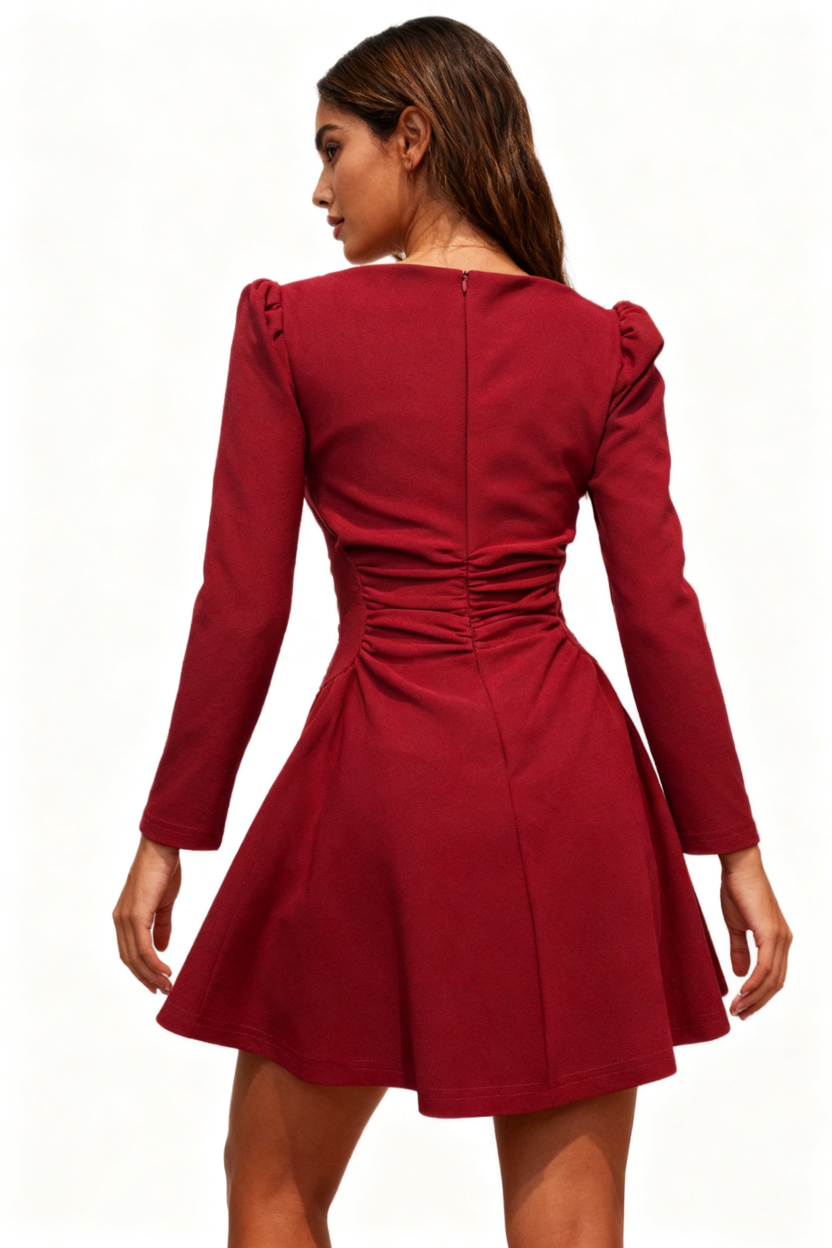 Q25 Long-Sleeve Princess Mini Dress